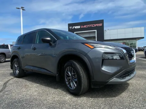 Gray 2022 Nissan Rogue S AWD for sale in Indianapolis, IN