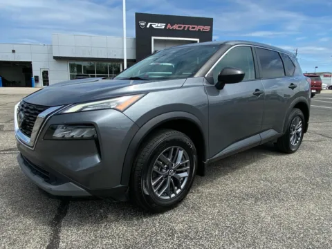 Gray 2022 Nissan Rogue S AWD for sale in Indianapolis, IN