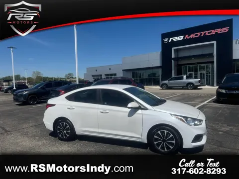 White 2021 Hyundai Accent SE 4-Door 6A for sale in Indianapolis, IN