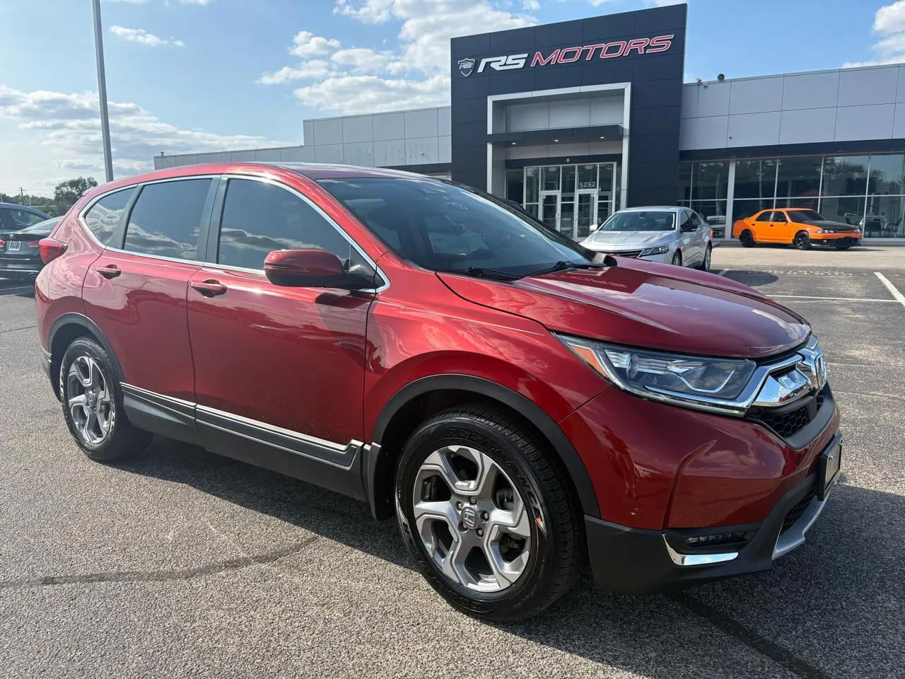 Red 2018 Honda CR-V EX-L 2WD for sale in Indianapolis, IN