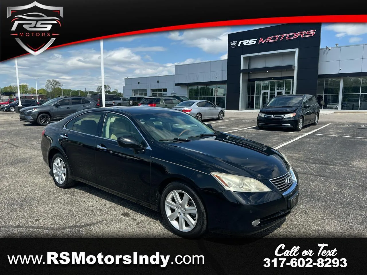 Black 2007 Lexus ES 350 Sedan for sale in Indianapolis, IN