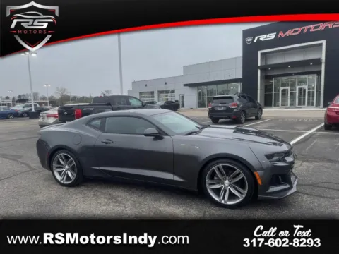 Gray 2017 Chevrolet Camaro 2LT Coupe for sale in Indianapolis, IN