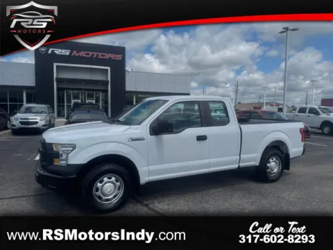 White 2017 Ford F-150 XL SuperCab 8-ft. 2WD for sale in Indianapolis, IN