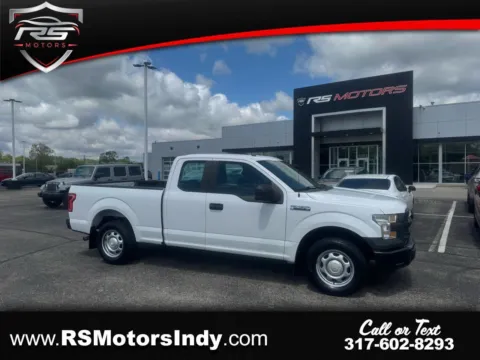 White 2017 Ford F-150 XL SuperCab 8-ft. 2WD for sale in Indianapolis, IN