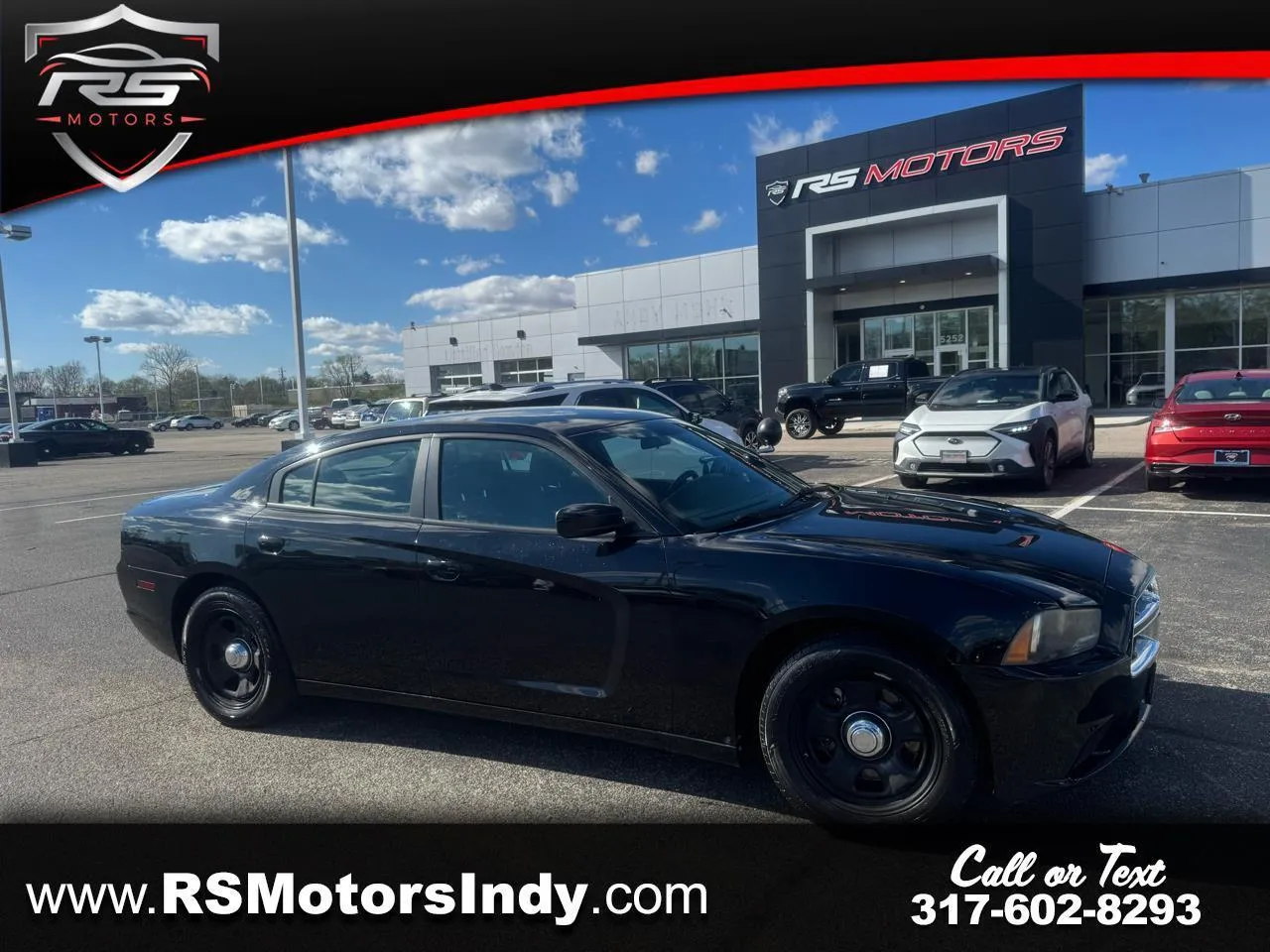 Black 2013 Dodge Charger Police for sale in Indianapolis, IN
