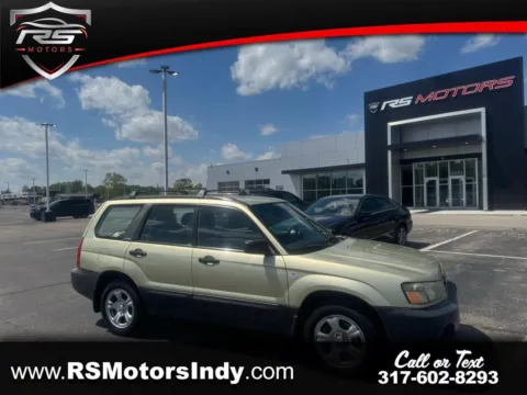 Gold 2004 Subaru Forester 2.5 X for sale in Indianapolis, IN