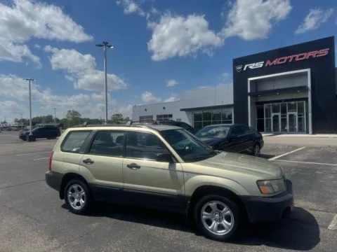 Gold 2004 Subaru Forester 2.5 X for sale in Indianapolis, IN