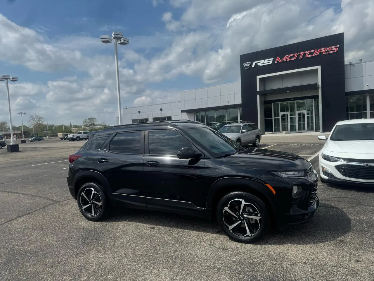 Black 2022 Chevrolet TrailBlazer RS for sale in Indianapolis, IN