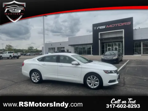 White 2016 Chevrolet Impala LT for sale in Indianapolis, IN