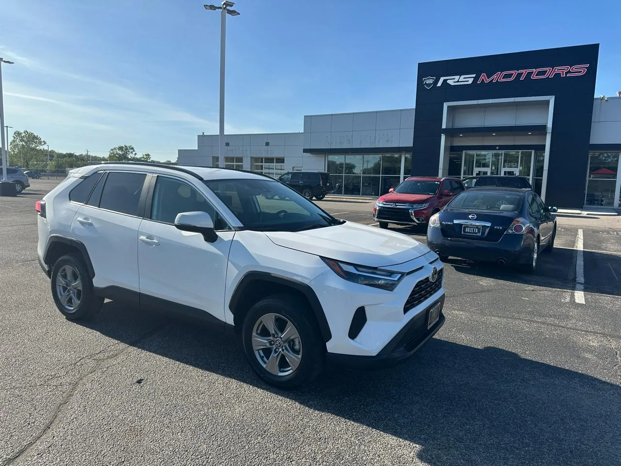 White 2025 Toyota RAV4 XLE AWD for sale in Indianapolis, IN