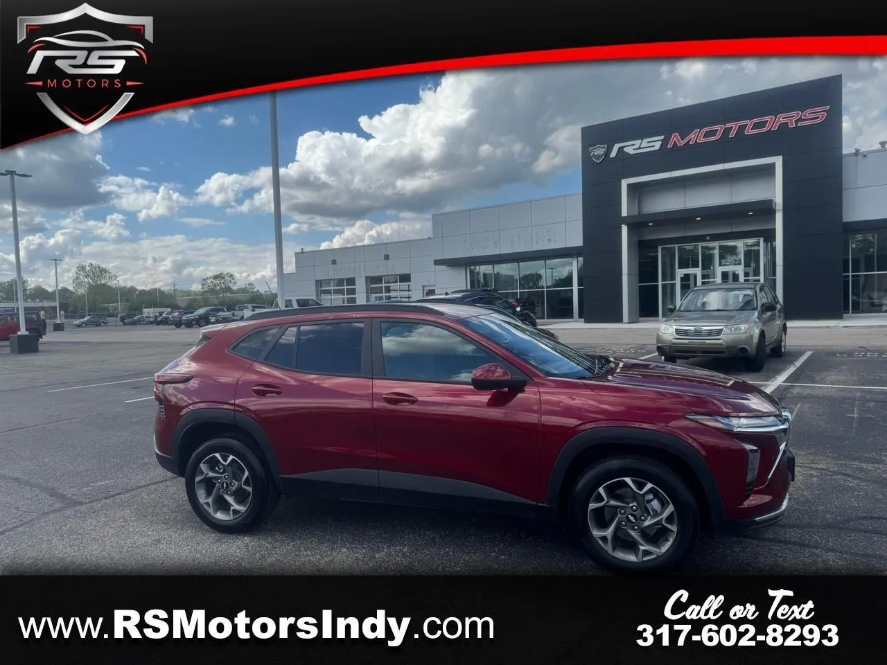 Red 2025 Chevrolet Trax LT for sale in Indianapolis, IN