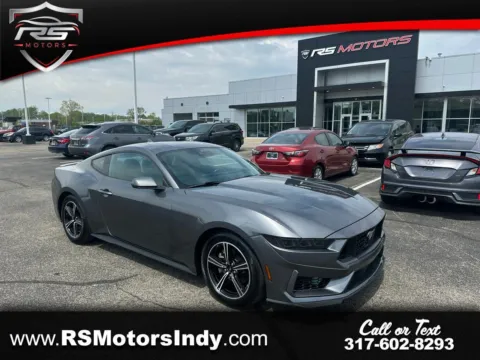 Gray 2024 Ford Mustang EcoBoost Premium Coupe for sale in Indianapolis, IN