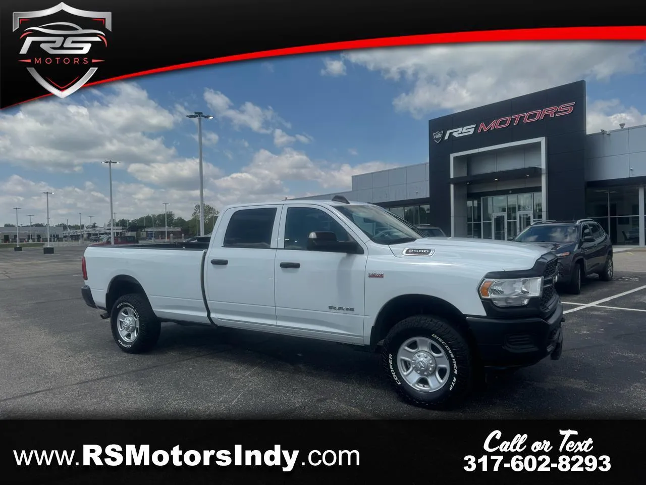 White 2022 RAM 2500 Tradesman Crew Cab LWB 4WD for sale in Indianapolis, IN