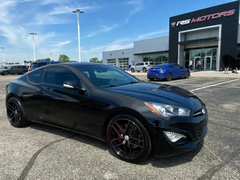 Red 2015 Hyundai Genesis Coupe 3.8 R-Spec Manual for sale in Indianapolis, IN