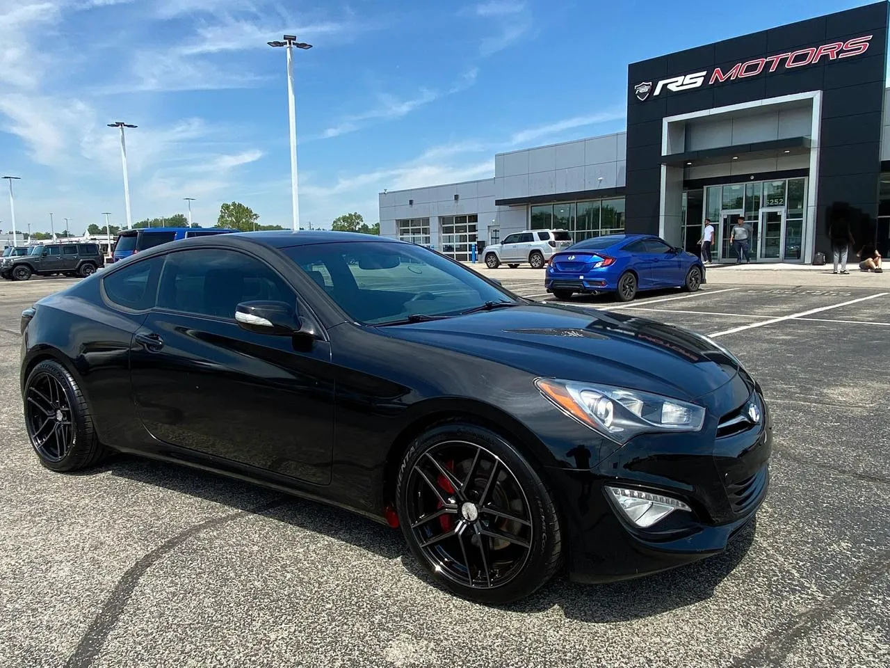 Red 2015 Hyundai Genesis Coupe 3.8 R-Spec Manual for sale in Indianapolis, IN