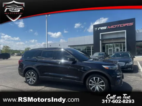 Black 2020 Ford Explorer ST AWD for sale in Indianapolis, IN