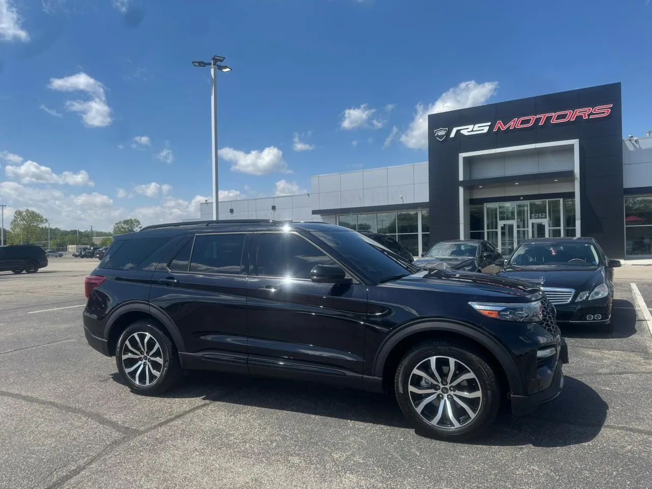 Black 2020 Ford Explorer ST AWD for sale in Indianapolis, IN