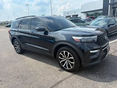 Black 2020 Ford Explorer ST AWD for sale in Indianapolis, IN