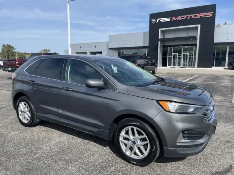 Gray 2022 Ford Edge SEL AWD for sale in Indianapolis, IN