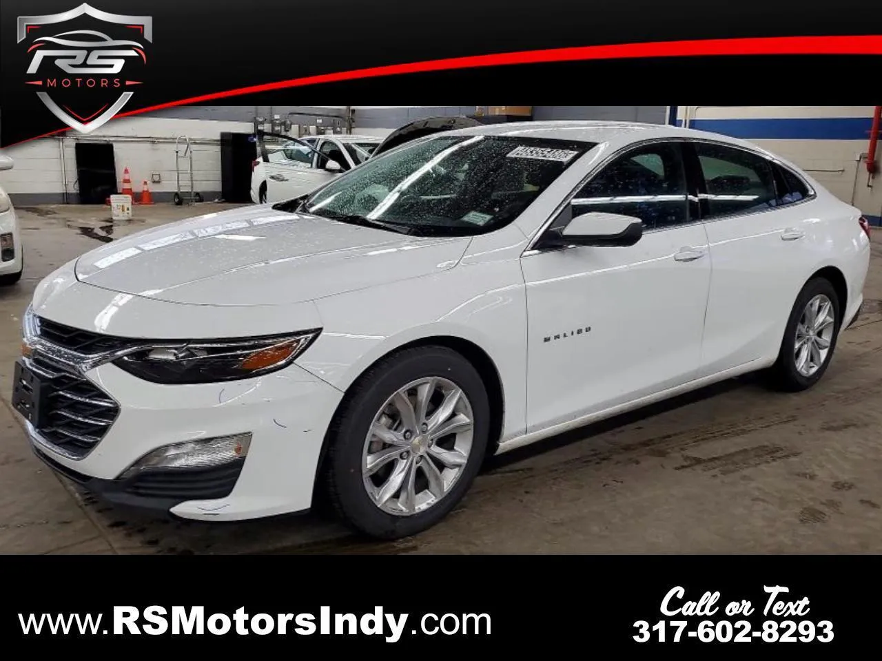 White 2023 Chevrolet Malibu 1LT for sale in Indianapolis, IN