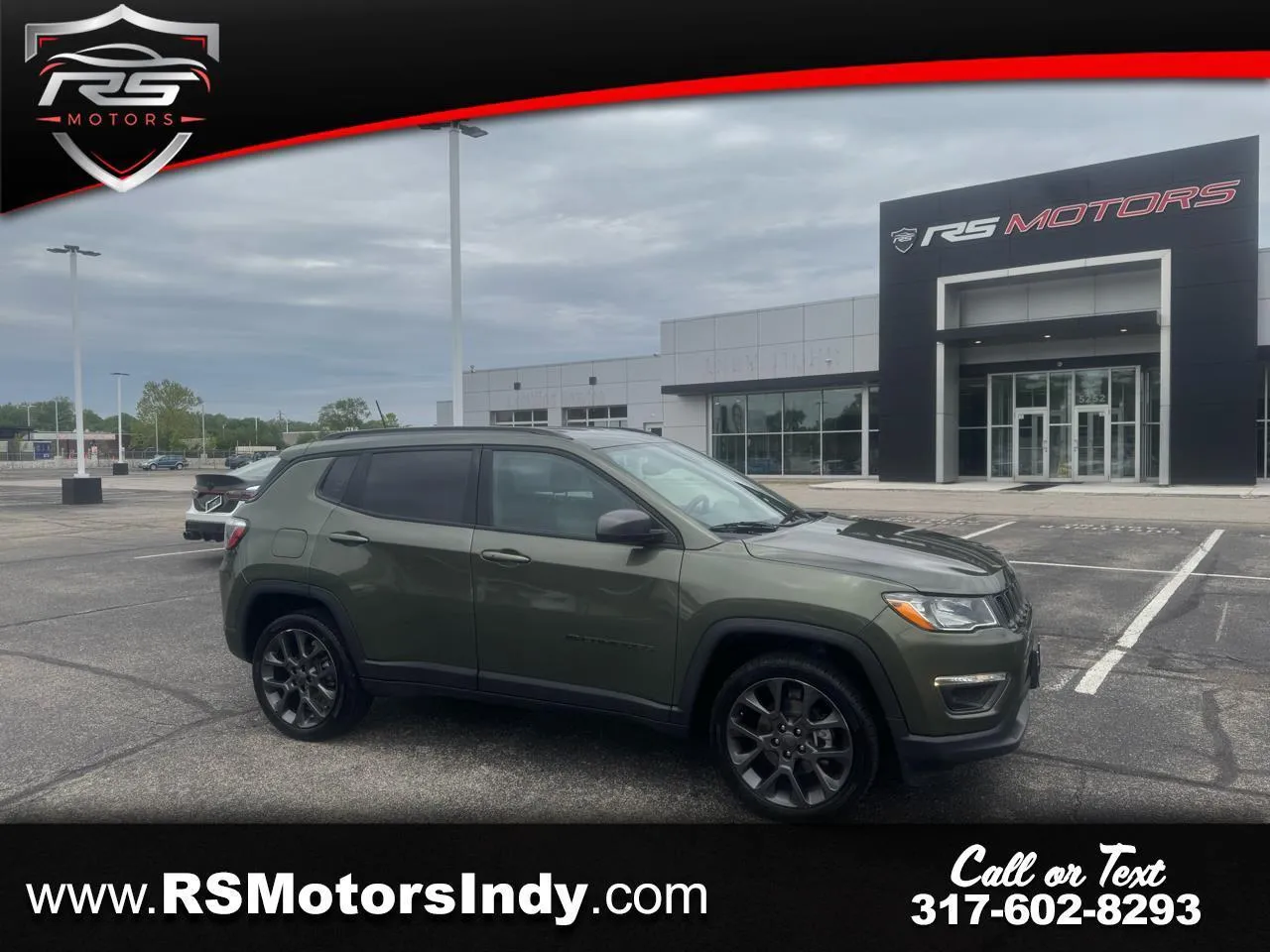 Green 2021 Jeep Compass 80th Spec Edition 4WD for sale in Indianapolis, IN