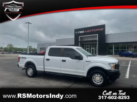 White 2018 Ford F-150 XL SuperCrew 5.5-ft. Bed 4WD for sale in Indianapolis, IN