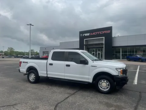 White 2018 Ford F-150 XL SuperCrew 5.5-ft. Bed 4WD for sale in Indianapolis, IN