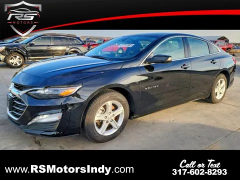 Black 2023 Chevrolet Malibu 1LT for sale in Indianapolis, IN