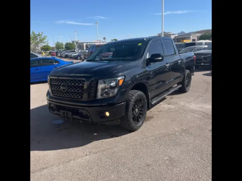 Black 2019 Nissan Titan SV Crew Cab 2WD for sale in Indianapolis, IN