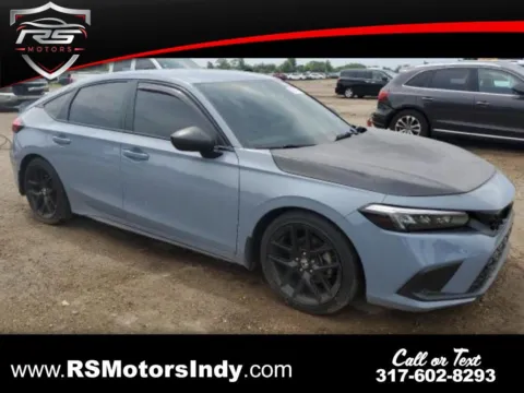 Gray 2023 Honda Civic Sport Hatchback CVT for sale in Indianapolis, IN