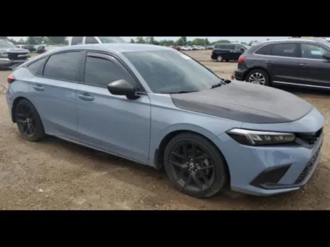 Gray 2023 Honda Civic Sport Hatchback CVT for sale in Indianapolis, IN