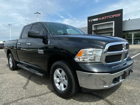 Black 2013 RAM 1500 SLT Quad Cab 4WD for sale in Indianapolis, IN