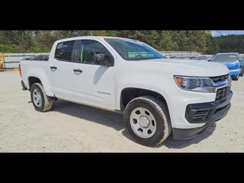White 2021 Chevrolet Colorado Work Truck Crew Cab Long Box 2WD for sale in Indianapolis, IN