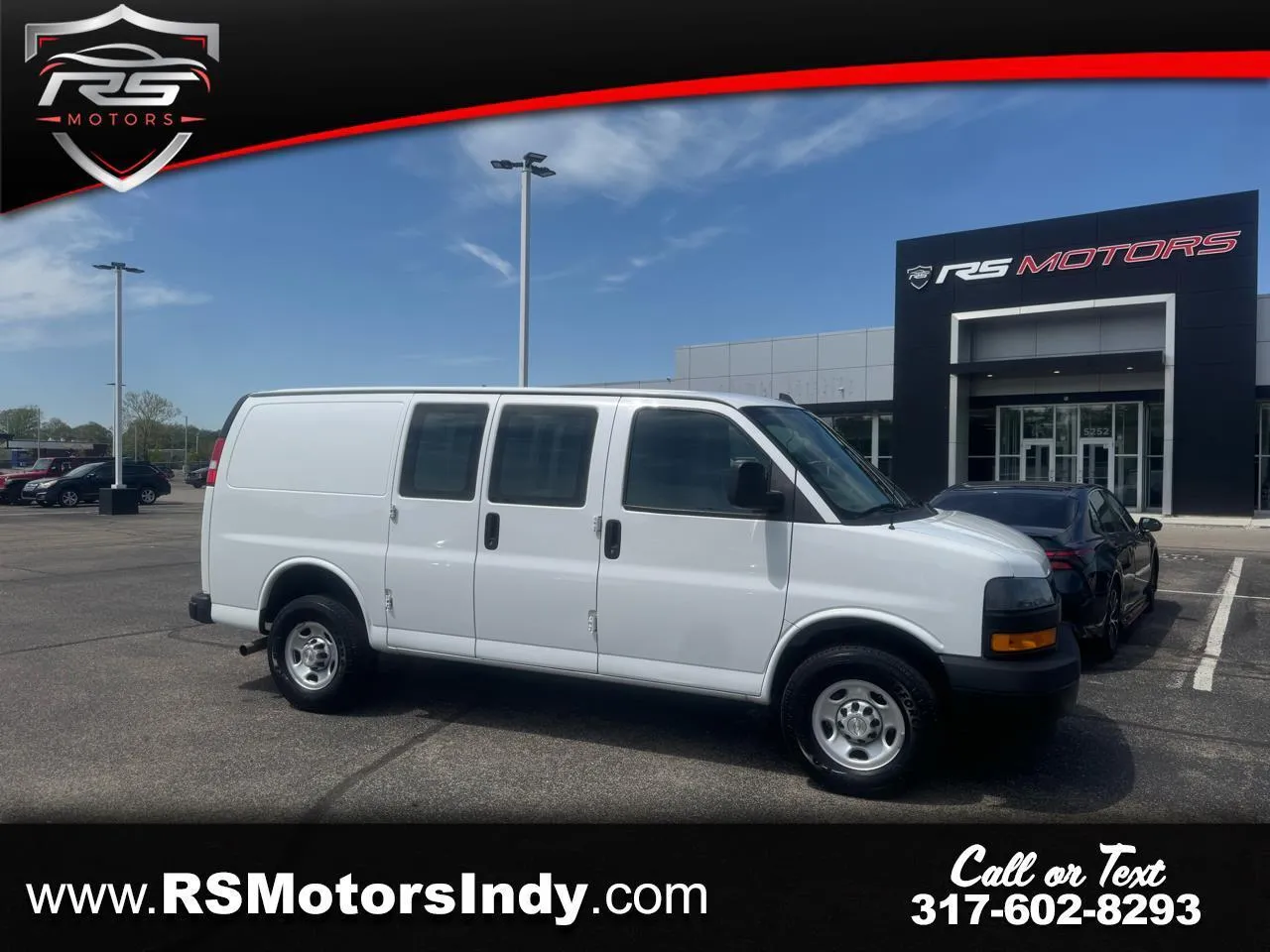 White 2022 Chevrolet Express 2500 Cargo for sale in Indianapolis, IN