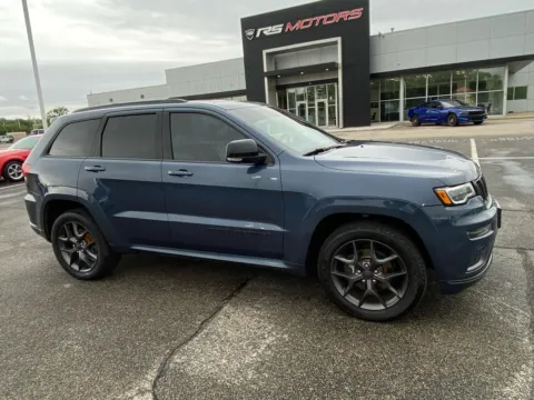 Blue 2019 Jeep Grand Cherokee Limited 4WD for sale in Indianapolis, IN