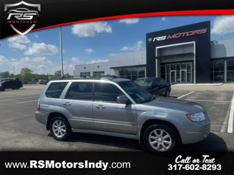 Silver 2008 Subaru Forester 2.5X Premium for sale in Indianapolis, IN