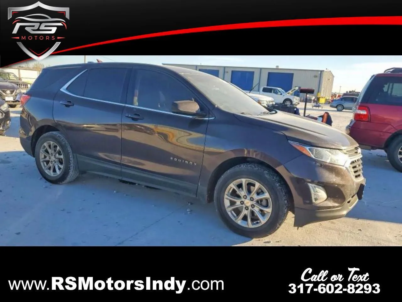 Brown 2020 Chevrolet Equinox LT 1.5 2WD for sale in Indianapolis, IN
