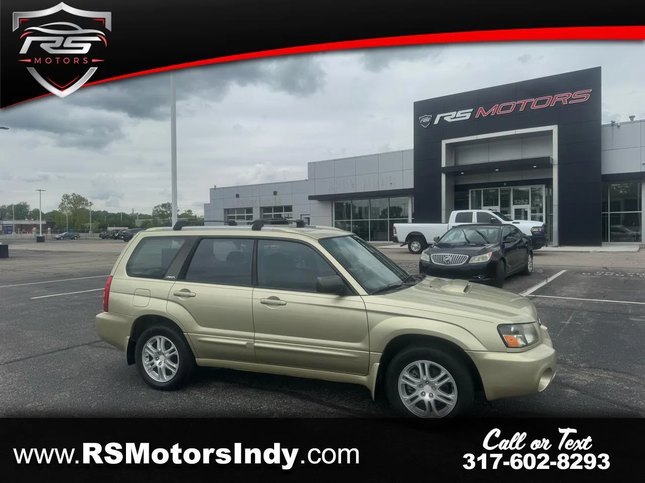 Gold 2004 Subaru Forester 2.5 XT for sale in Indianapolis, IN