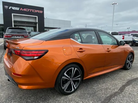 Orange 2022 Nissan Sentra SR for sale in Indianapolis, IN