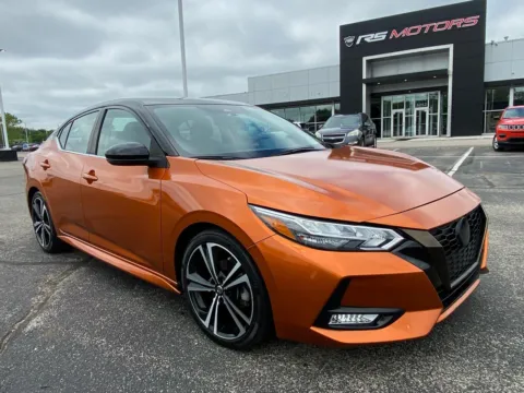 Orange 2022 Nissan Sentra SR for sale in Indianapolis, IN