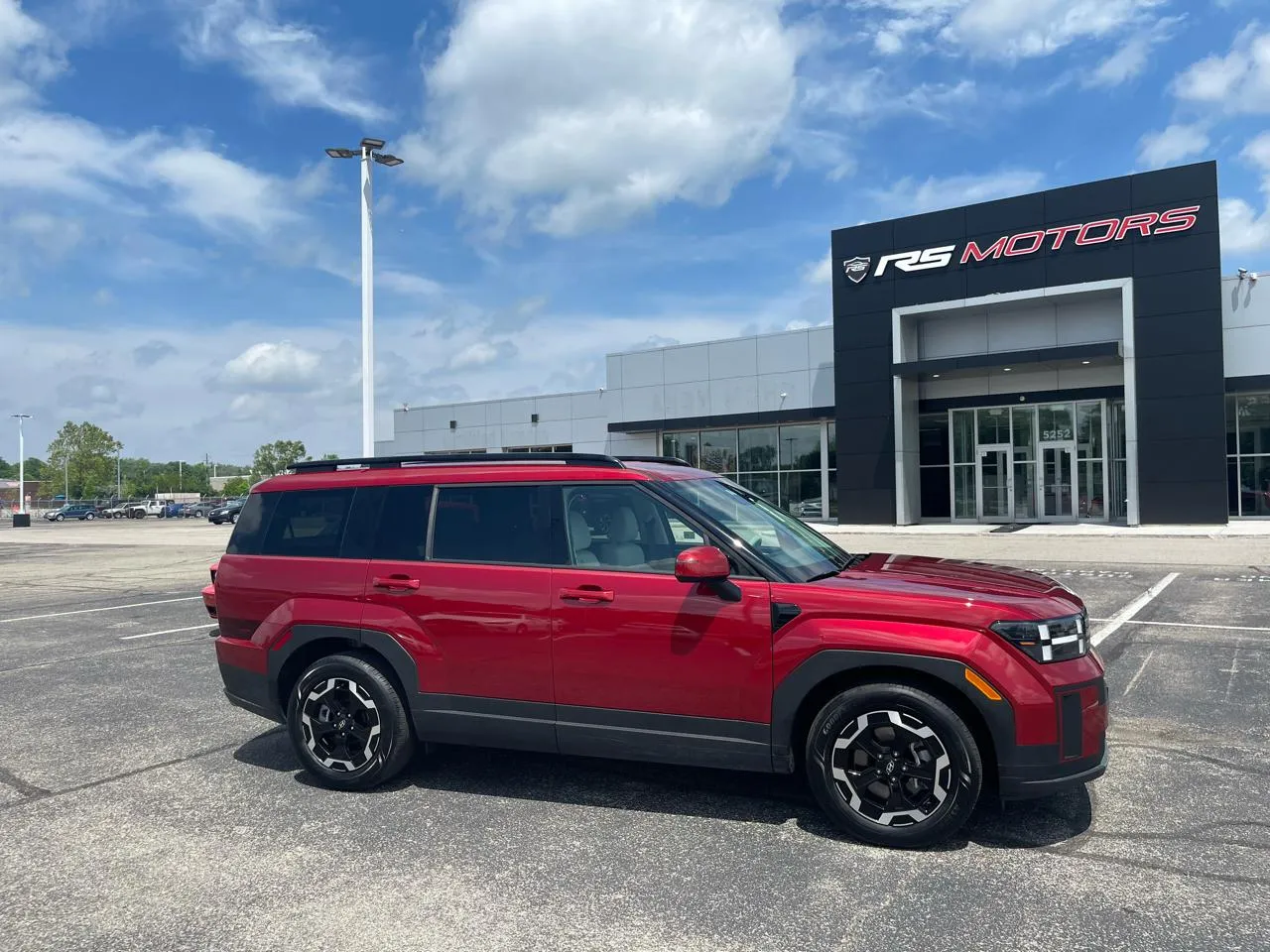 Red 2026 Hyundai Santa Fe SEL AWD for sale in Indianapolis, IN