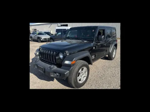 Black 2020 Jeep Wrangler Unlimited Sport S for sale in Indianapolis, IN