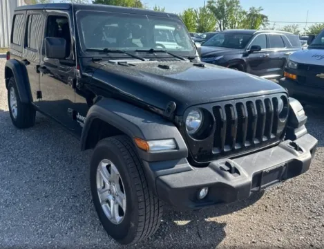 Another view of 2020 Jeep Wrangler Unlimited Sport S for sale in Indianapolis, IN at RS Motors