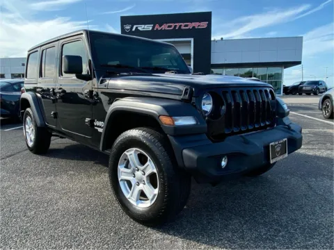 Black 2020 Jeep Wrangler Unlimited Sport S for sale in Indianapolis, IN