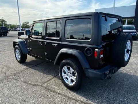 Another view of 2020 Jeep Wrangler Unlimited Sport S for sale in Indianapolis, IN at RS Motors