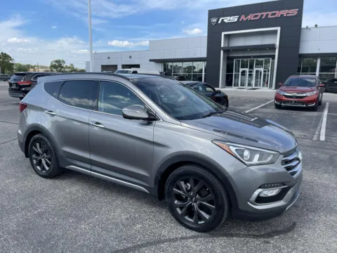Gray 2017 Hyundai Santa Fe Sport 2.0T Ultimate for sale in Indianapolis, IN