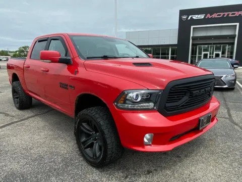Red 2020 RAM 1500 Limited Crew Cab SWB 4WD for sale in Indianapolis, IN