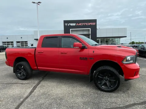 Red 2020 RAM 1500 Limited Crew Cab SWB 4WD for sale in Indianapolis, IN