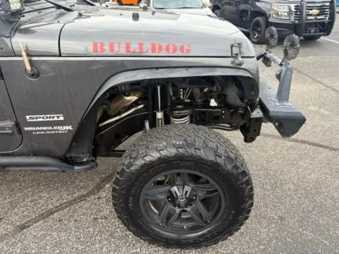 Another view of 2018 Jeep Wrangler JK Unlimited Sport 4WD for sale in Indianapolis, IN at RS Motors