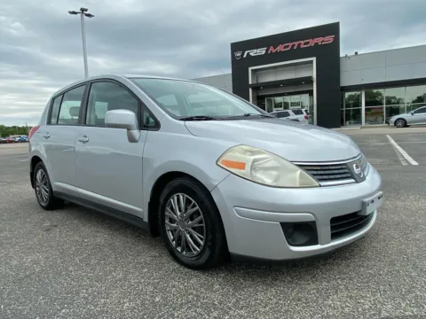 Silver 2009 Nissan Versa 1.8 S Hatchback for sale in Indianapolis, IN